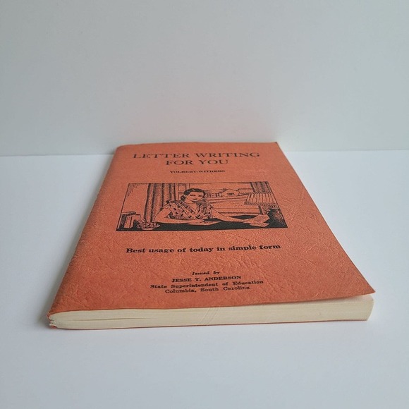 Vintage 40s Textbook Letter Writing for You SC Dept Ed 1947 South Carolina - Picture 7 of 12